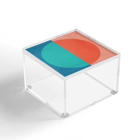 Colour Poems Color Block Abstract II Acrylic Box
