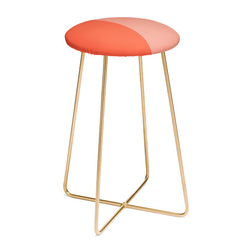 Colour Poems Color Block Abstract II Counter Stool