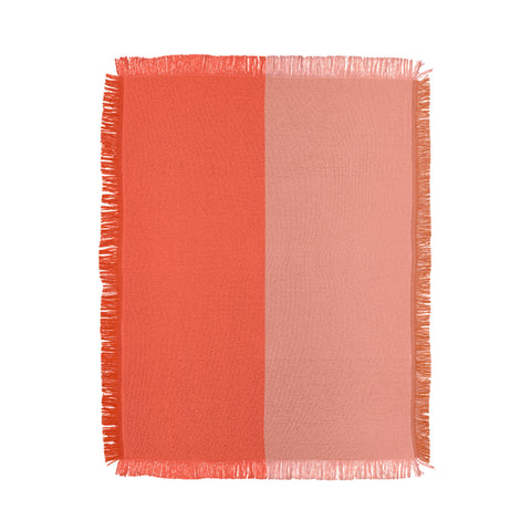 Colour Poems Color Block Abstract II Throw Blanket