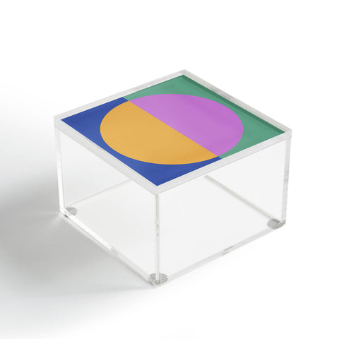 Colour Poems Color Block Abstract III Acrylic Box