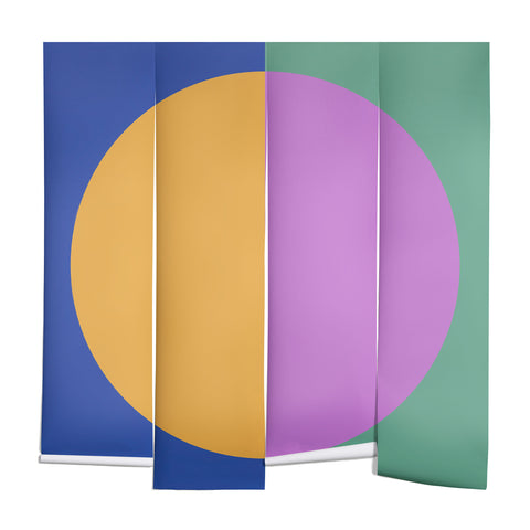 Colour Poems Color Block Abstract III Wall Mural
