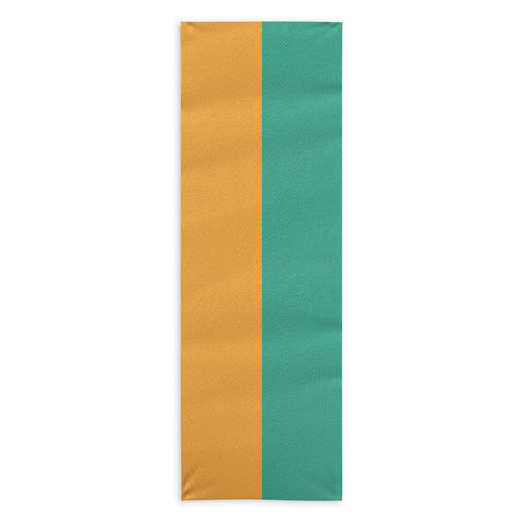 Colour Poems Color Block Abstract III Yoga Towel