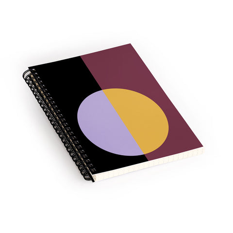 Colour Poems Color Block Abstract IV Spiral Notebook