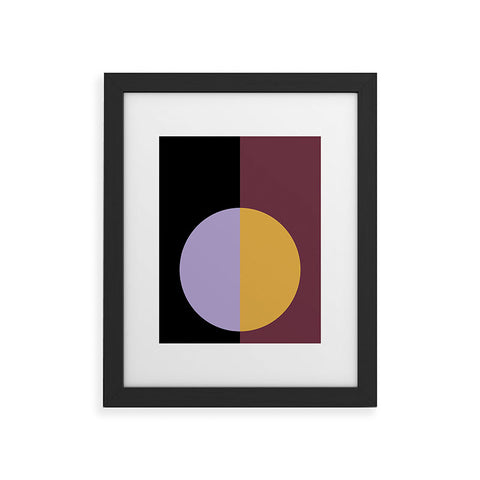 Colour Poems Color Block Abstract IV Framed Art Print