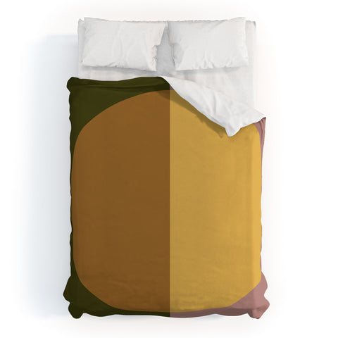 Colour Poems Color Block Abstract IX Duvet Cover