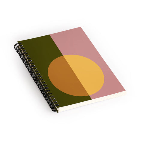 Colour Poems Color Block Abstract IX Spiral Notebook