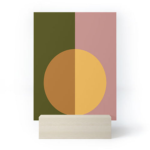 Colour Poems Color Block Abstract IX Mini Art Print