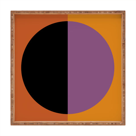 Colour Poems Color Block Abstract Square Tray