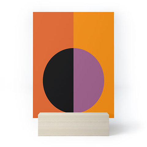 Colour Poems Color Block Abstract Mini Art Print