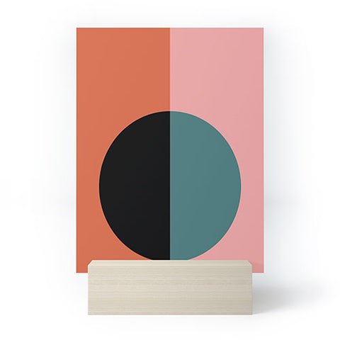 Colour Poems Color Block Abstract V Mini Art Print