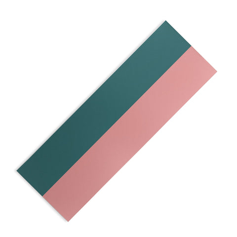 Colour Poems Color Block Abstract V Yoga Mat