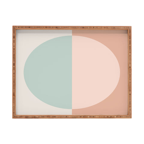 Colour Poems Color Block Abstract VI Rectangular Tray