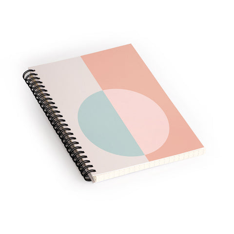 Colour Poems Color Block Abstract VI Spiral Notebook