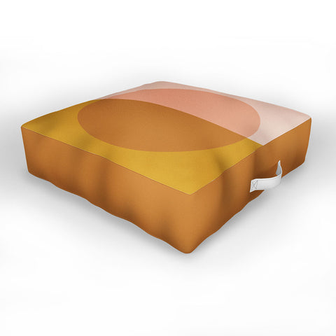 Colour Poems Color Block Abstract VII Outdoor Floor Cushion