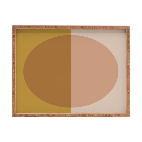 Colour Poems Color Block Abstract VII Rectangular Tray