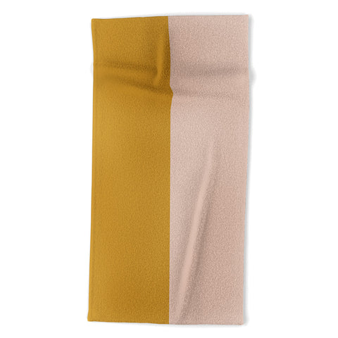 Colour Poems Color Block Abstract VII Beach Towel