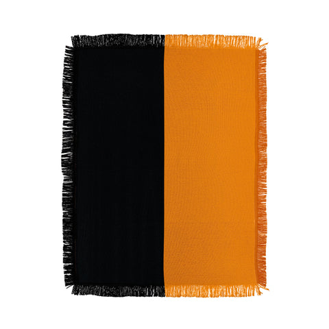 Colour Poems Color Block Abstract Throw Blanket