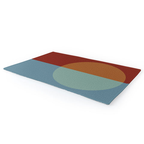Colour Poems Color Block Abstract X Area Rug