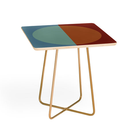 Colour Poems Color Block Abstract X Side Table