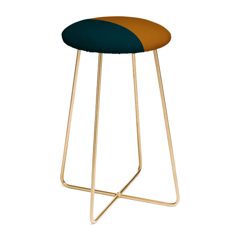 Colour Poems Color Block Abstract XI Counter Stool
