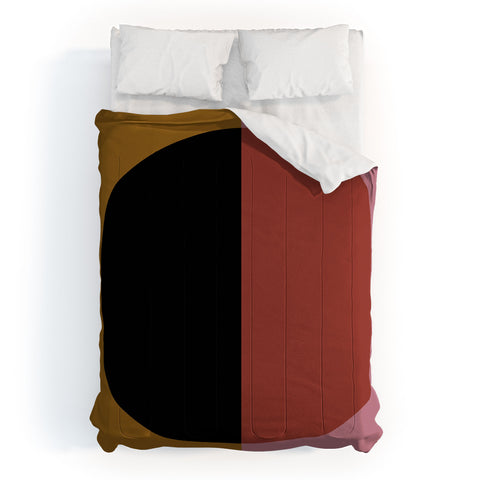 Colour Poems Color Block Abstract XII Comforter