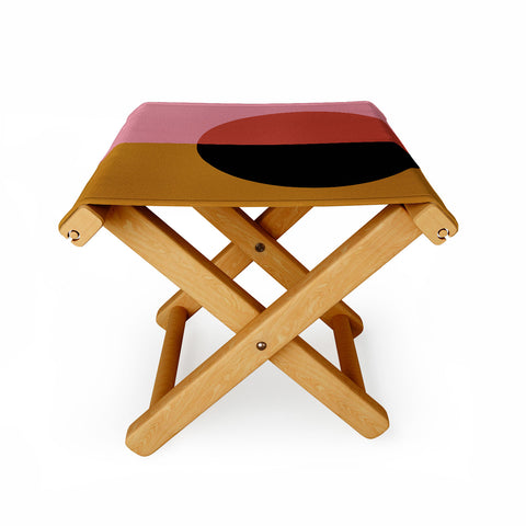 Colour Poems Color Block Abstract XII Folding Stool