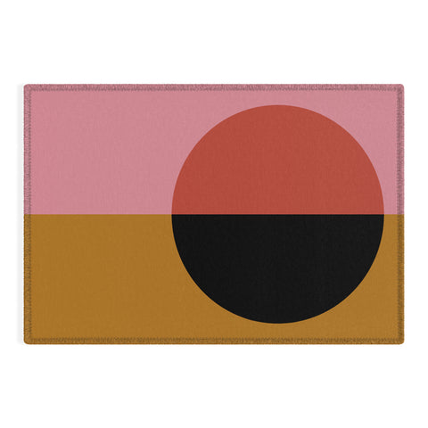 Colour Poems Color Block Abstract XII Outdoor Rug