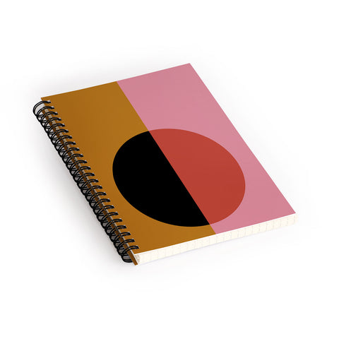 Colour Poems Color Block Abstract XII Spiral Notebook