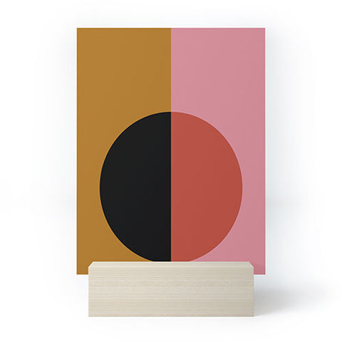Colour Poems Color Block Abstract XII Mini Art Print