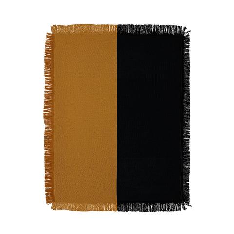 Colour Poems Color Block Abstract XII Throw Blanket