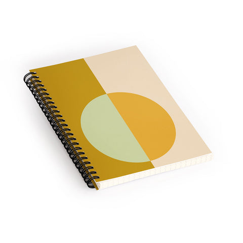 Colour Poems Color Block Abstract XIV Spiral Notebook