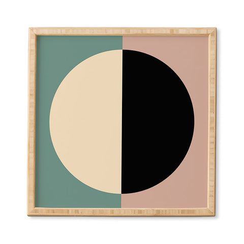 Colour Poems Color Block Abstract XIX Framed Wall Art