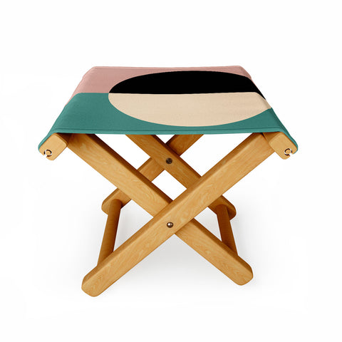 Colour Poems Color Block Abstract XIX Folding Stool