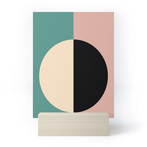 Colour Poems Color Block Abstract XIX Mini Art Print