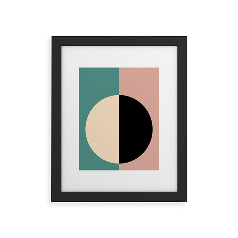 Colour Poems Color Block Abstract XIX Framed Art Print