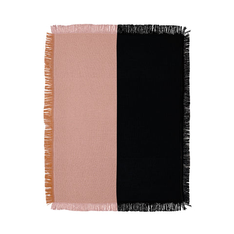 Colour Poems Color Block Abstract XIX Throw Blanket