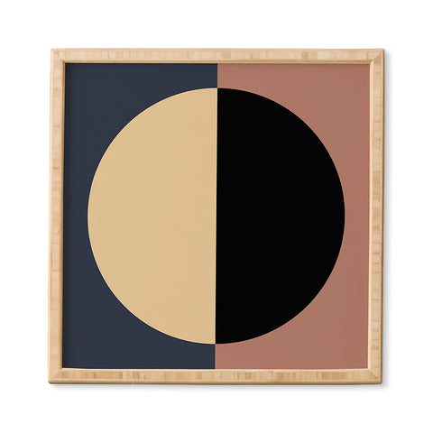 Colour Poems Color Block Abstract XVII Framed Wall Art