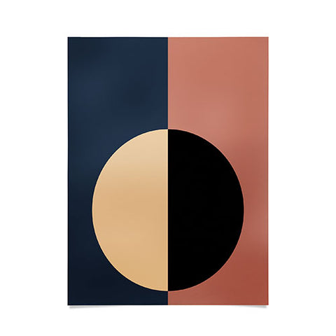 Colour Poems Color Block Abstract XVII Poster