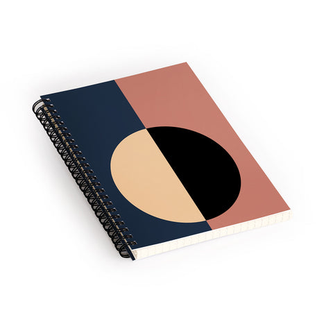 Colour Poems Color Block Abstract XVII Spiral Notebook