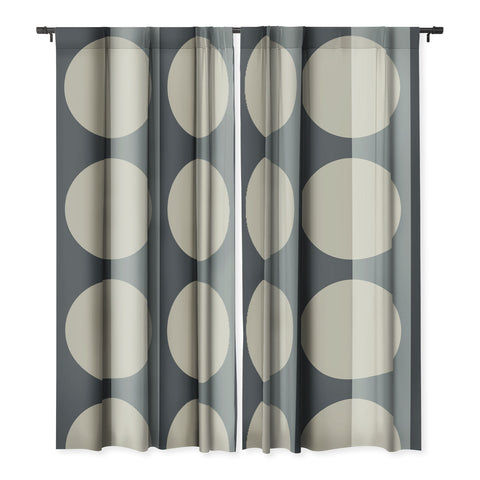 Colour Poems Color Block Abstract XX Blackout Window Curtain