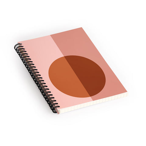 Colour Poems Color Block Abstract XXI Spiral Notebook