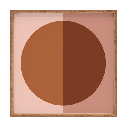 Colour Poems Color Block Abstract XXI Square Tray