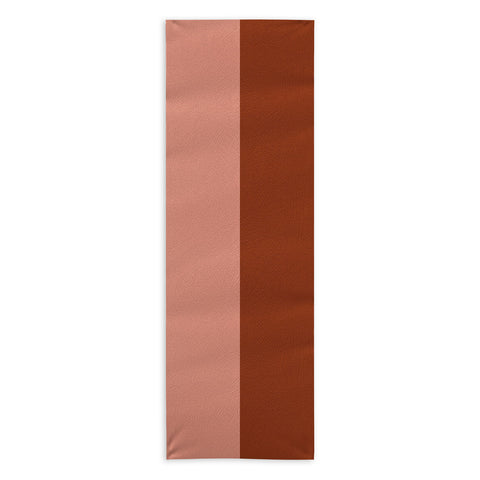 Colour Poems Color Block Abstract XXI Yoga Towel