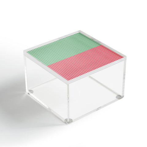 Colour Poems Color Block Lines VI Acrylic Box