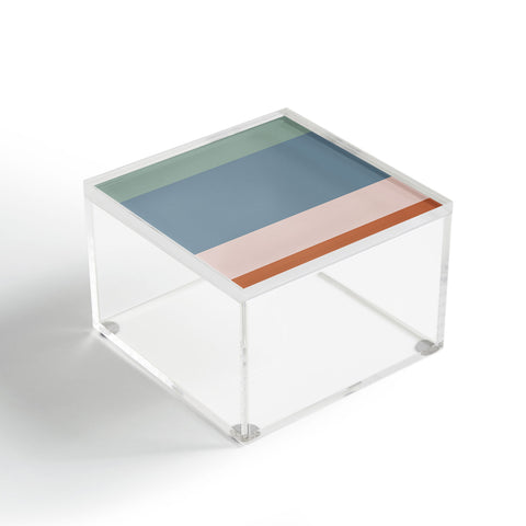 Colour Poems Contemporary Color Block Acrylic Box