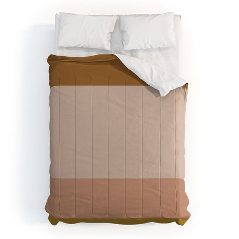 Colour Poems Contemporary Color Block IV Comforter