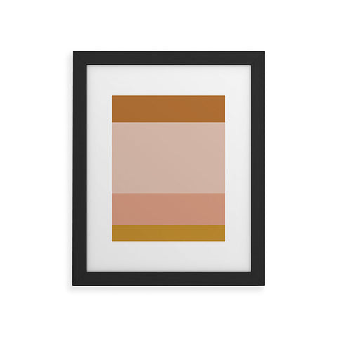 Colour Poems Contemporary Color Block IV Framed Art Print