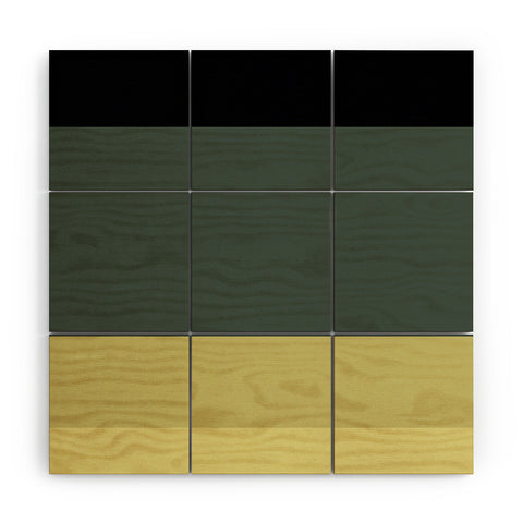 Colour Poems Contemporary Color Block V Wood Wall Mural