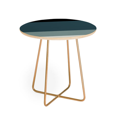 Colour Poems Contemporary Color Block VI Round Side Table