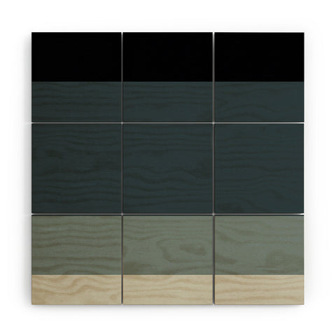 Colour Poems Contemporary Color Block VI Wood Wall Mural
